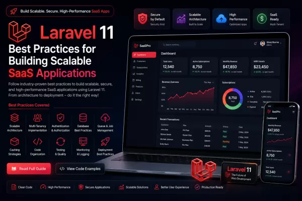 Laravel 11 Best Practices for Building Scalable SaaS Applications